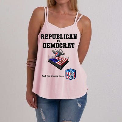 Republican Vs. Democrat Women's Strappy Tank