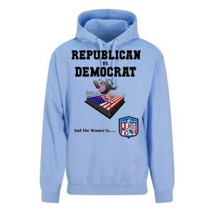 Republican Vs. Democrat Unisex Surf Hoodie