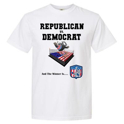 Republican Vs. Democrat Garment-Dyed Heavyweight T-Shirt