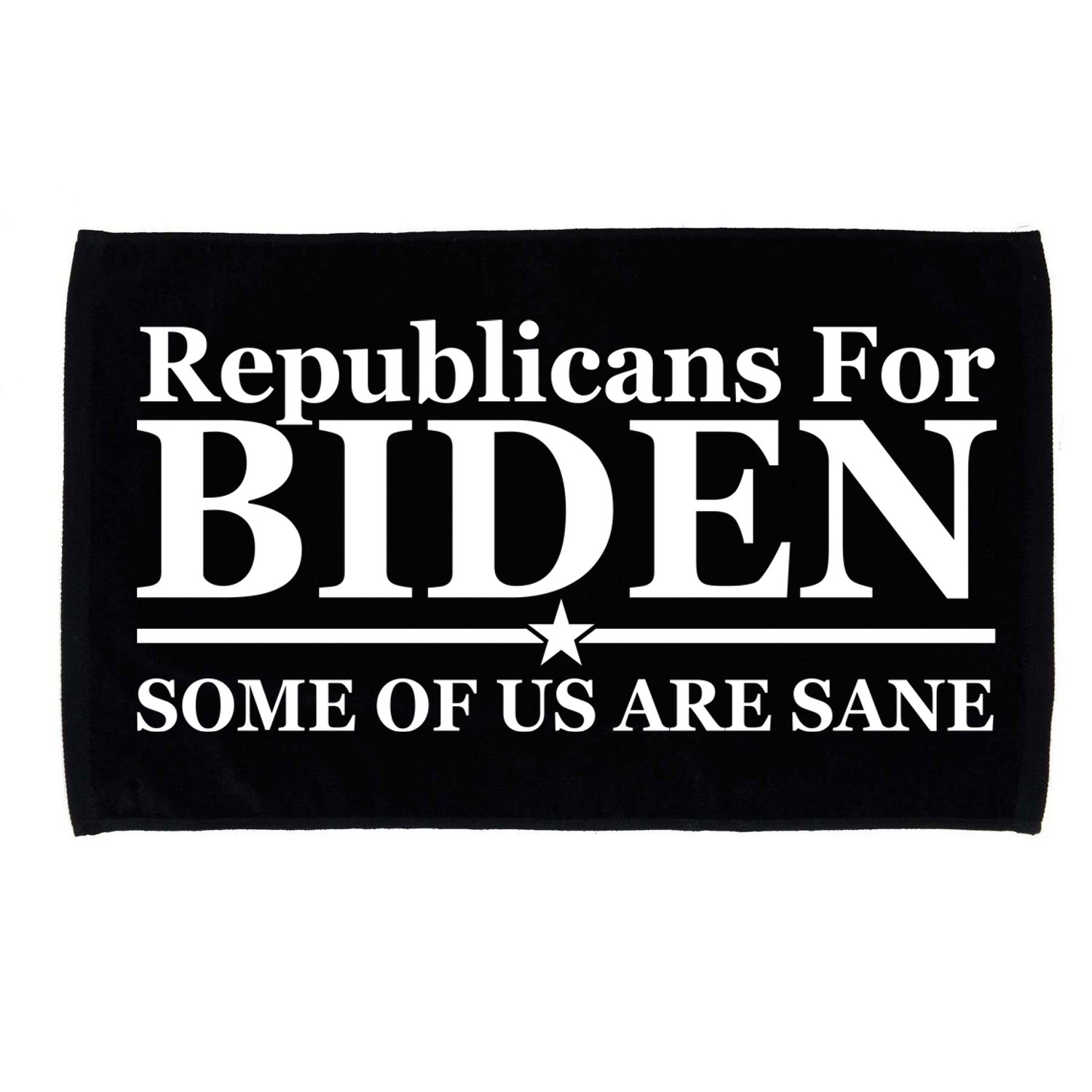 Republicans For Biden Some Of Us Are Sane Microfiber Hand Towel