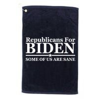 Republicans For Biden Some Of Us Are Sane Golf Towel
