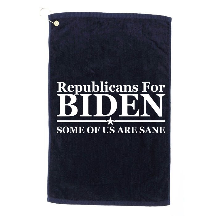 Republicans For Biden Some Of Us Are Sane Golf Towel