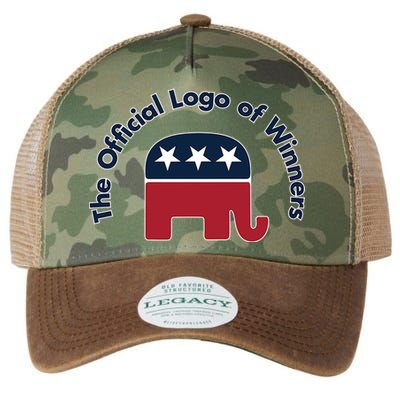 Republicans The Official Logo of Winners Legacy Tie Dye Trucker Hat