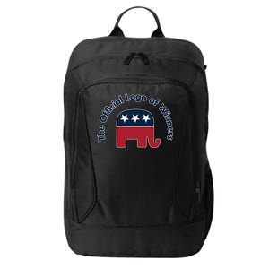 Republicans The Official Logo of Winners City Backpack