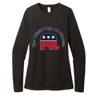 Republicans The Official Logo of Winners Womens CVC Long Sleeve Shirt