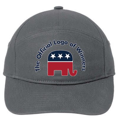 Republicans The Official Logo of Winners 7-Panel Snapback Hat