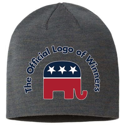 Republicans The Official Logo of Winners Sustainable Beanie