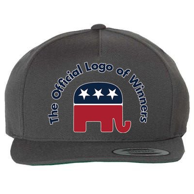 Republicans The Official Logo of Winners Wool Snapback Cap