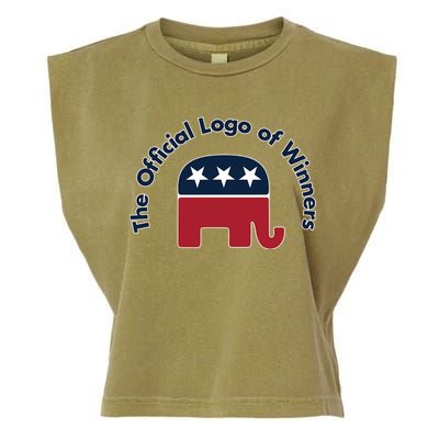 Republicans The Official Logo of Winners Garment-Dyed Women's Muscle Tee