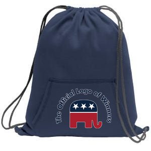 Republicans The Official Logo of Winners Sweatshirt Cinch Pack Bag