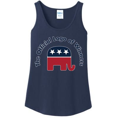 Republicans The Official Logo of Winners Ladies Essential Tank