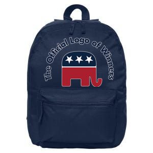 Republicans The Official Logo of Winners 16 in Basic Backpack