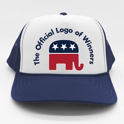 Republicans The Official Logo of Winners Trucker Hat