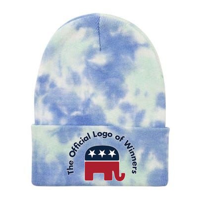 Republicans The Official Logo of Winners Tie Dye 12in Knit Beanie