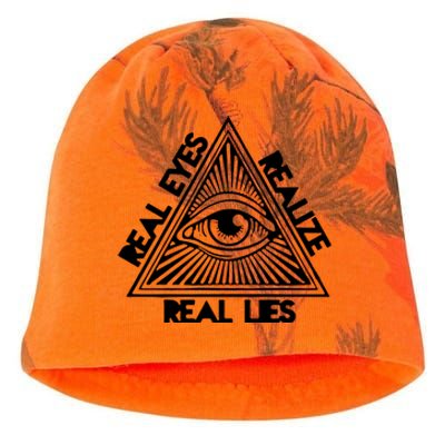 Real Eyes Realize Real Lies Truth Kati - Camo Knit Beanie