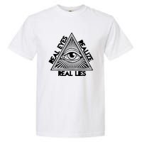 Real Eyes Realize Real Lies Truth Garment-Dyed Heavyweight T-Shirt