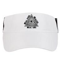 Real Eyes Realize Real Lies Truth Adult Drive Performance Visor