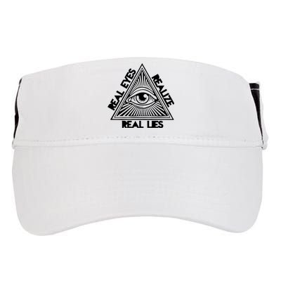 Real Eyes Realize Real Lies Truth Adult Drive Performance Visor