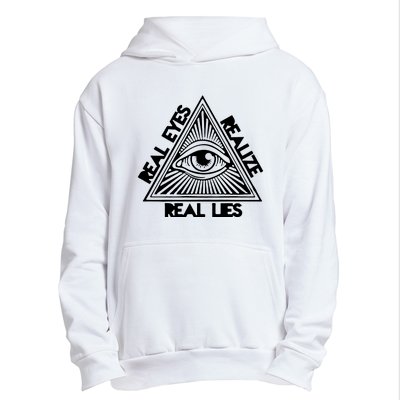 Real Eyes Realize Real Lies Truth Urban Pullover Hoodie