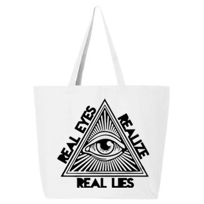 Real Eyes Realize Real Lies Truth 25L Jumbo Tote