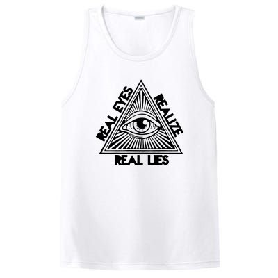 Real Eyes Realize Real Lies Truth PosiCharge Competitor Tank