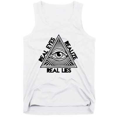 Real Eyes Realize Real Lies Truth Tank Top