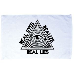 Real Eyes Realize Real Lies Truth Microfiber Hand Towel