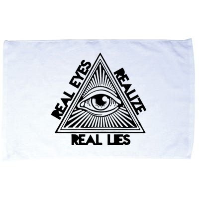 Real Eyes Realize Real Lies Truth Microfiber Hand Towel