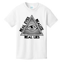 Real Eyes Realize Real Lies Truth Kids T-Shirt