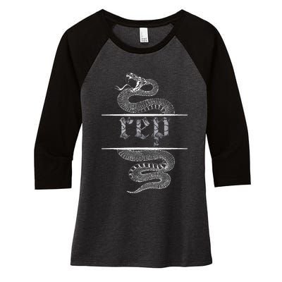 Rep Expression Women's Tri-Blend 3/4-Sleeve Raglan Shirt