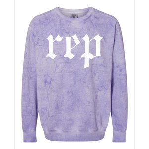 rep expression Colorblast Crewneck Sweatshirt