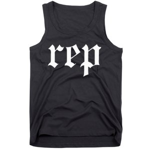 rep expression Tank Top