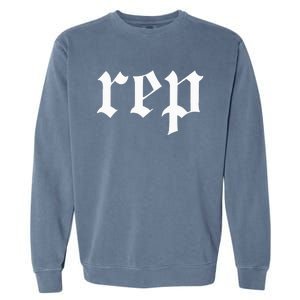 rep expression Garment-Dyed Sweatshirt