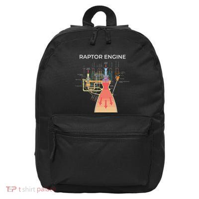 Raptor Engine Rocket Scientist 16 in Basic Backpack