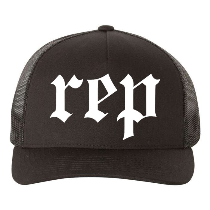 Rep Expression Yupoong Adult 5-Panel Trucker Hat