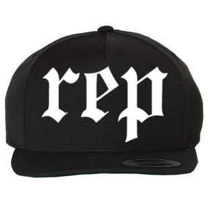 Rep Expression Wool Snapback Cap