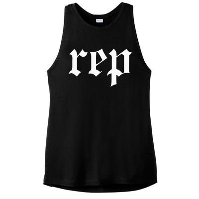 Rep Expression Ladies PosiCharge Tri-Blend Wicking Tank