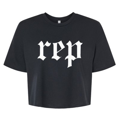 Rep Expression Bella+Canvas Jersey Crop Tee