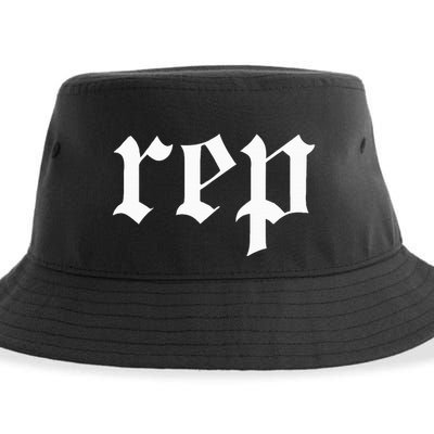 Rep Expression Sustainable Bucket Hat