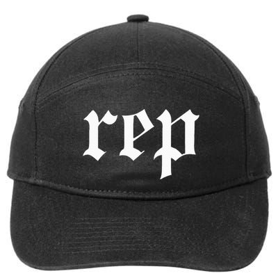 Rep Expression 7-Panel Snapback Hat