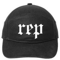 Rep Expression 7-Panel Snapback Hat