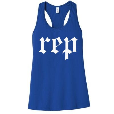 Rep Expression Women's Racerback Tank