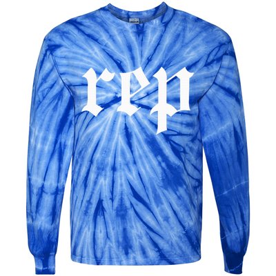 Rep Expression Tie-Dye Long Sleeve Shirt