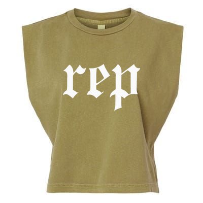 Rep Expression Garment-Dyed Women's Muscle Tee