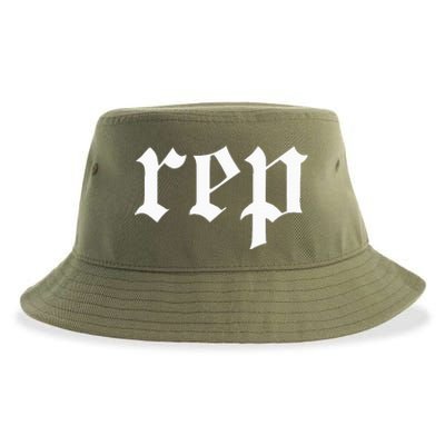 Rep Expression Sustainable Bucket Hat