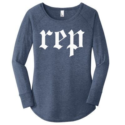 Rep Expression Women's Perfect Tri Tunic Long Sleeve Shirt