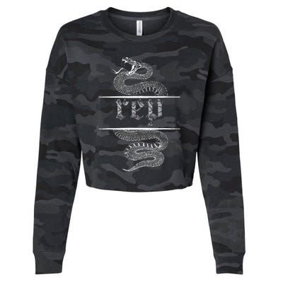 Rep Expression Cropped Pullover Crew