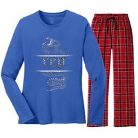 Rep Expression Women's Long Sleeve Flannel Pajama Set 