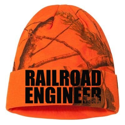 Railroad Engineer Kati Licensed 12" Camo Beanie