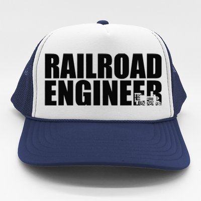 Railroad Engineer Trucker Hat